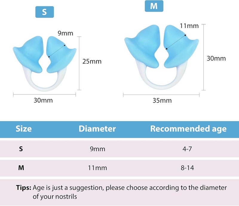 Baypify Nose Plugs for Swimming for Kids,Painless Nose Clip for Swimming, Ensure Comfort and Safety in The Water (Age 4-7) - Image 3